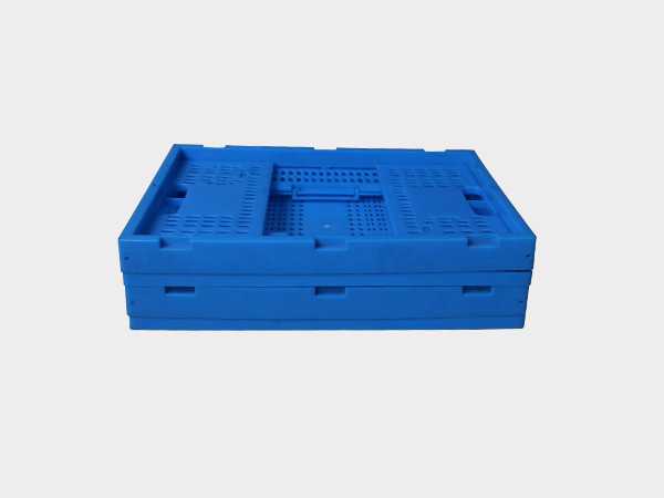 軒盛塑業600-240塑料內倒式折疊周轉筐