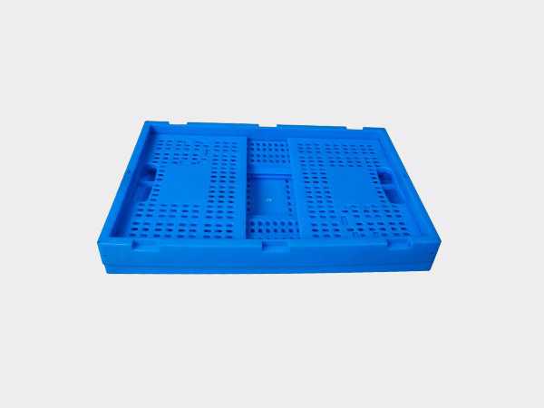軒盛塑業600-280塑料內倒式折疊周轉筐