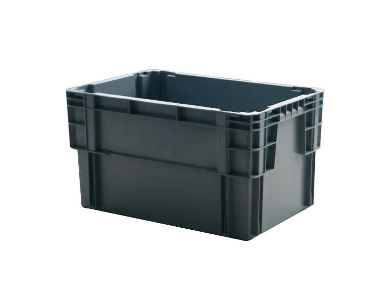 軒盛塑業600-280錯位塑料物流箱